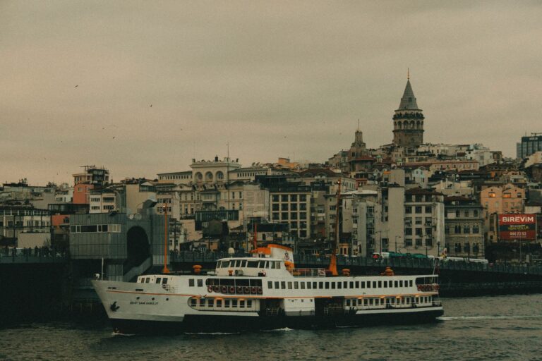 Istanbul tram street
