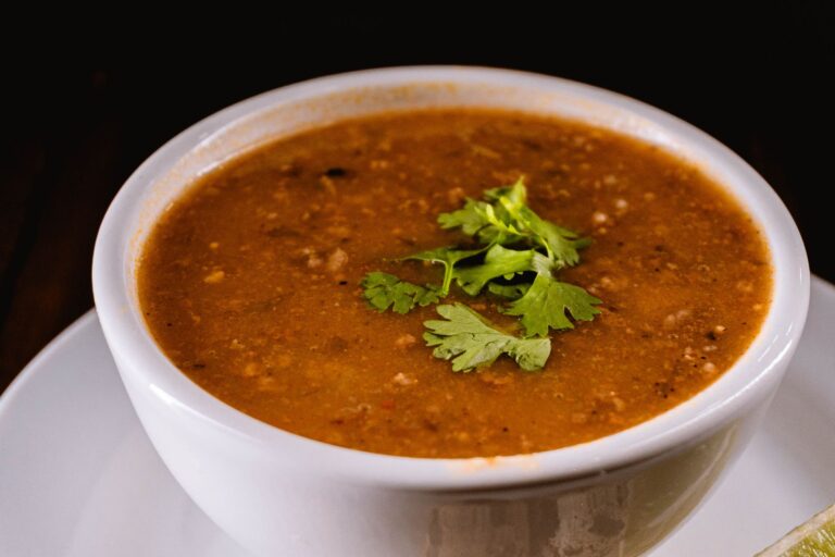 Red lentil soup