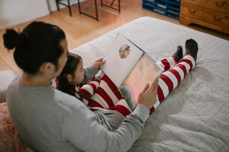 Single parent reading