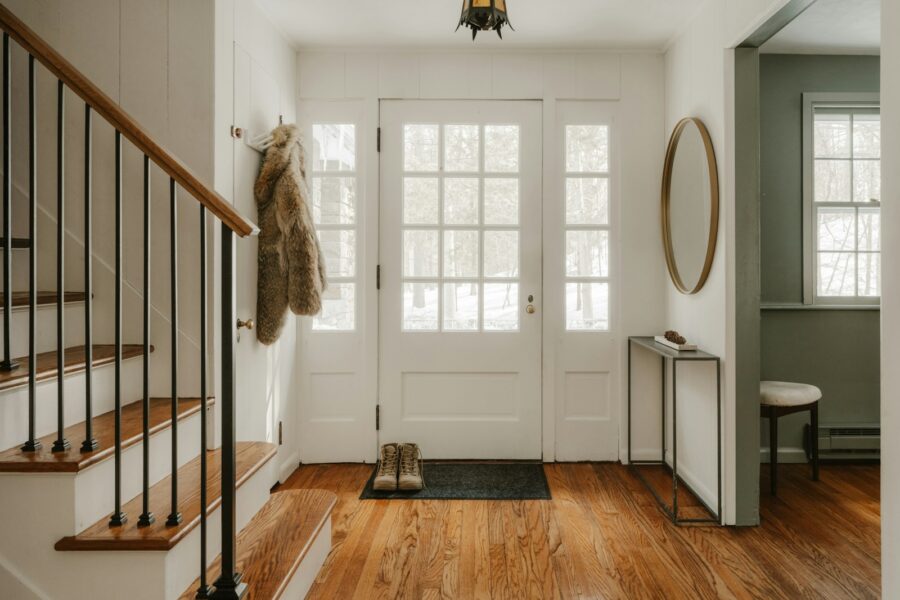 Entrance hallway slippers