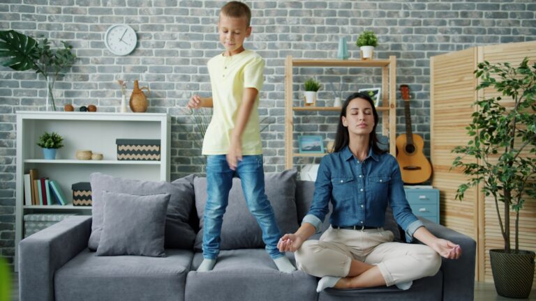 Parent child calming