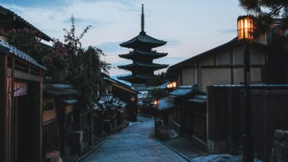 Hidden viewpoints and local corners in Kyoto’s historic districts