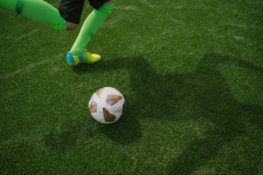 Football player balance