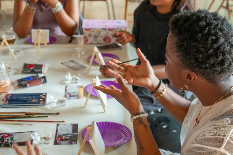 Community art workshop