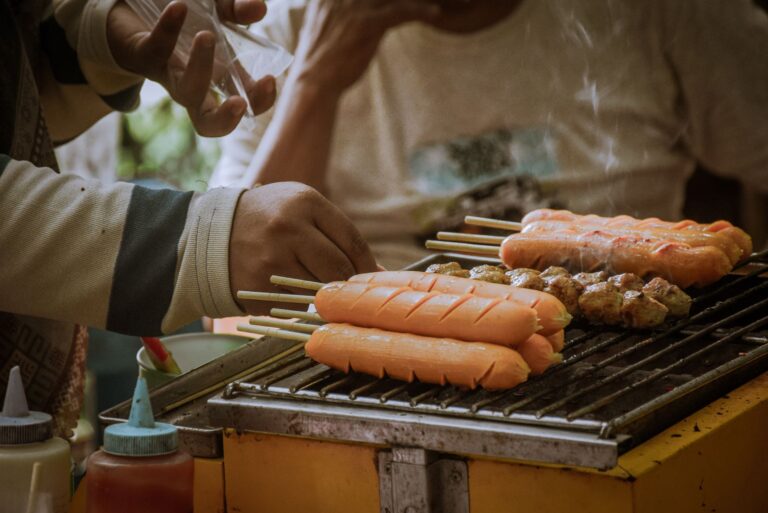 Close street food