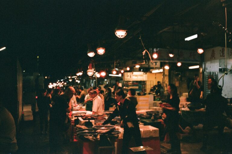 Night street food