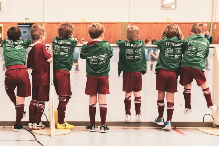 Kids sports practice