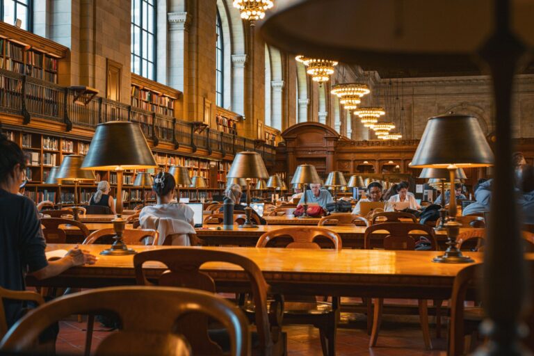 Night city library