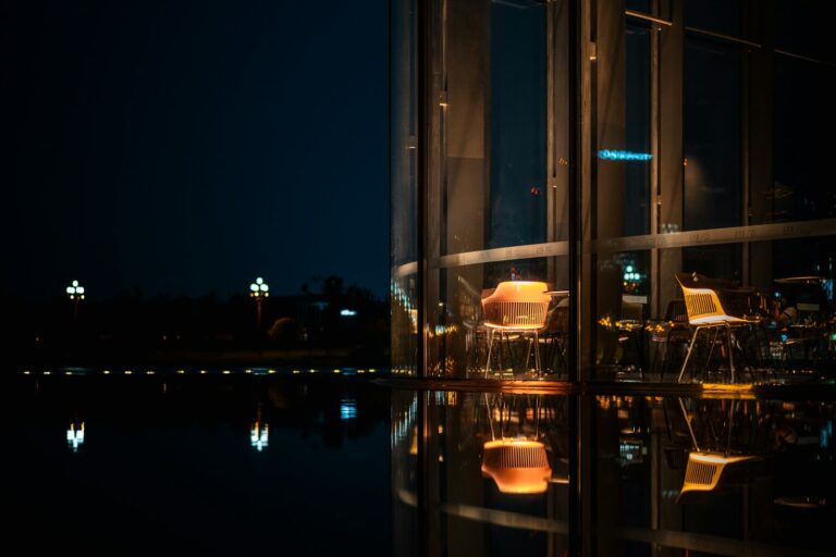 Night city library
