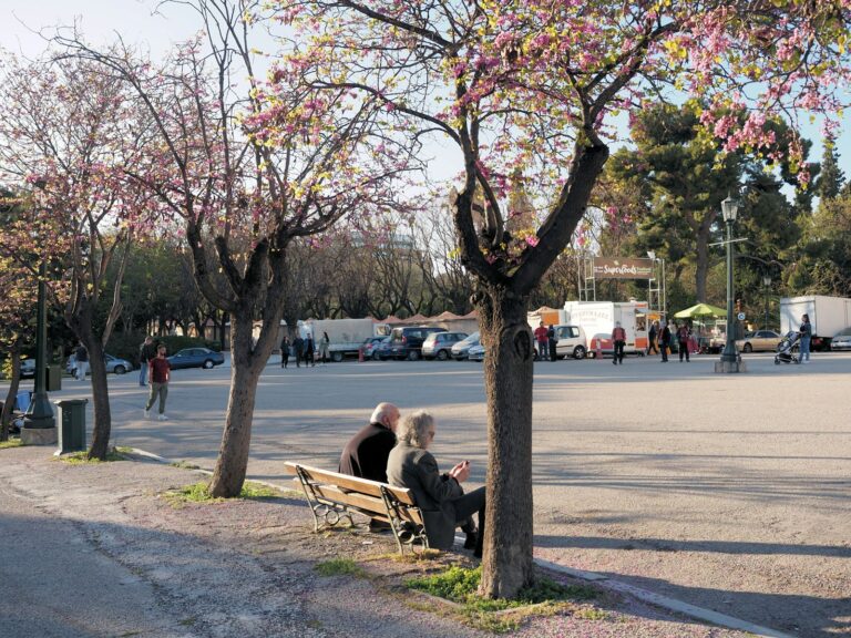City park bench
