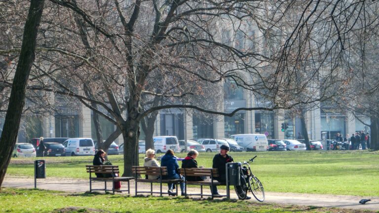City park bench