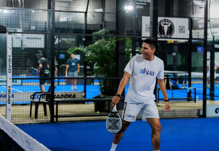 Padel tennis court