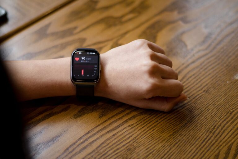 Smartwatch heart rate