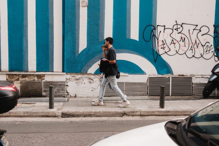 City street mural