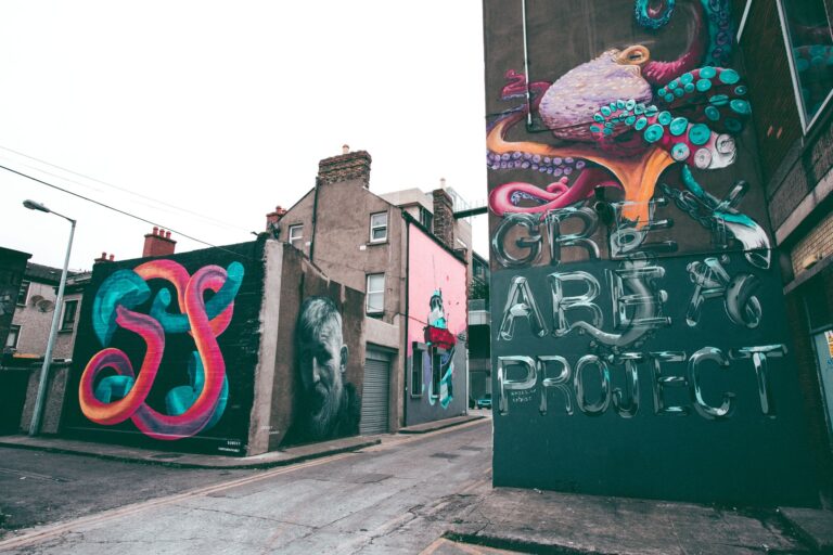 Community painting mural