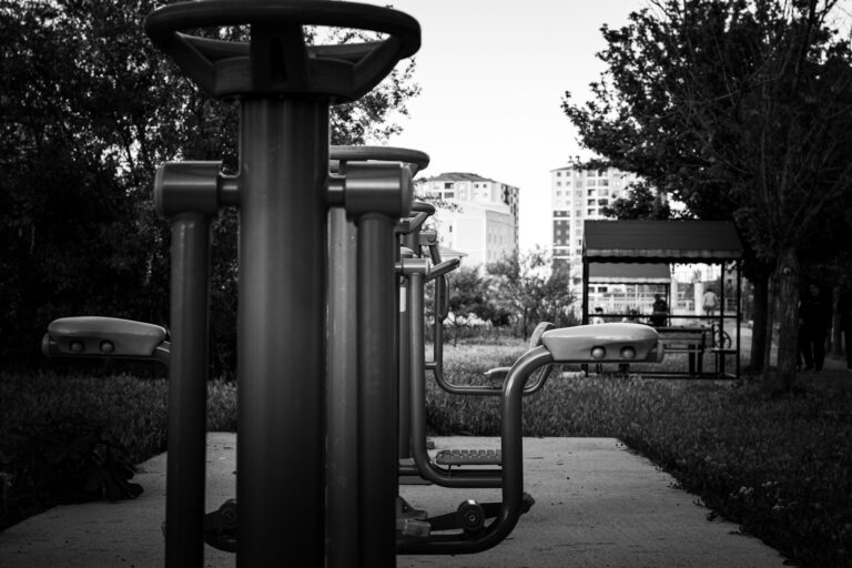 Summer outdoor workout