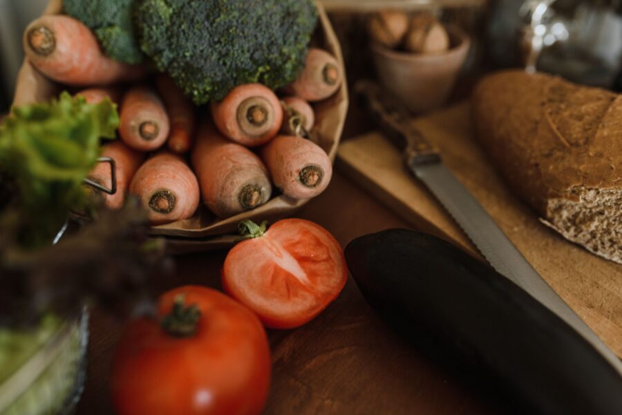 Fresh vegetables whole