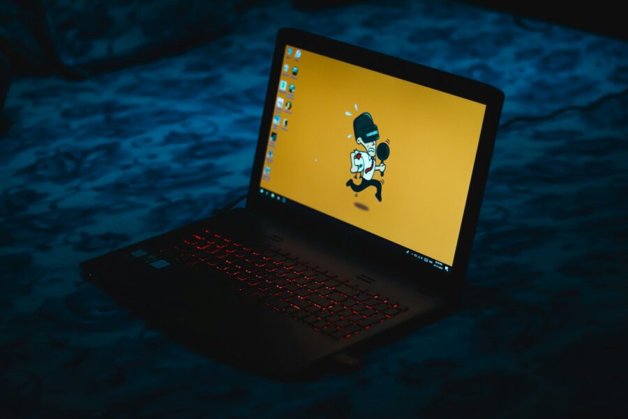 Laptop screen privacy