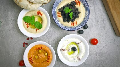 How to build a relaxed mezze-style spread for easy sharing with friends