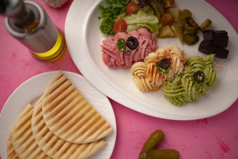 Mezze sharing platters