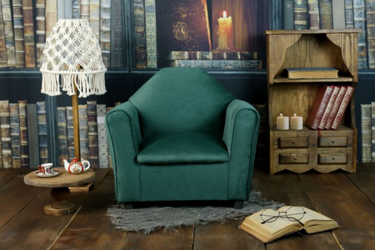 Cozy reading nook