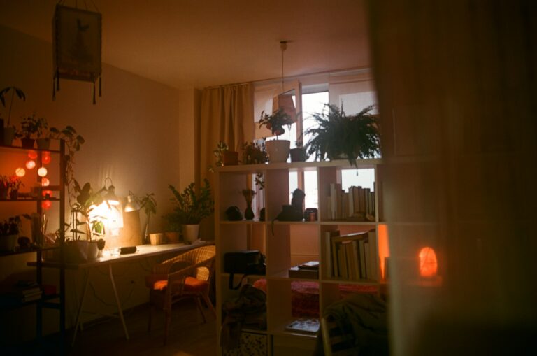 Cozy evening home