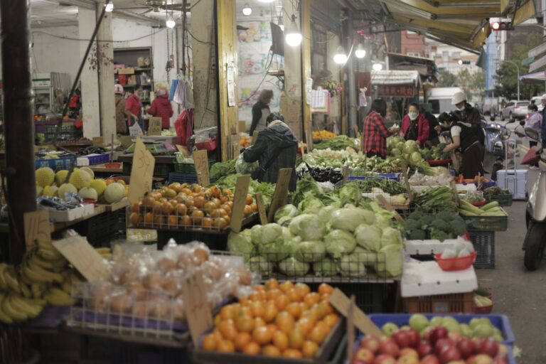 Busy local market