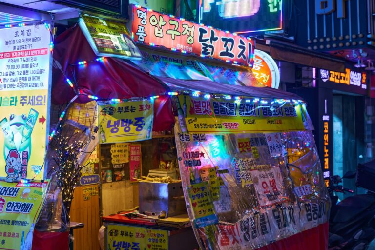 Street food stall
