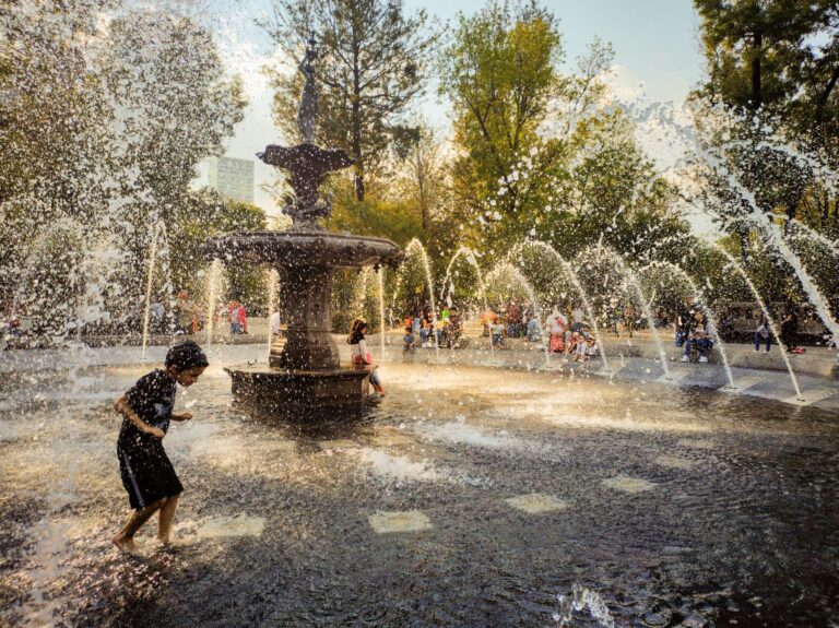 Children playing city