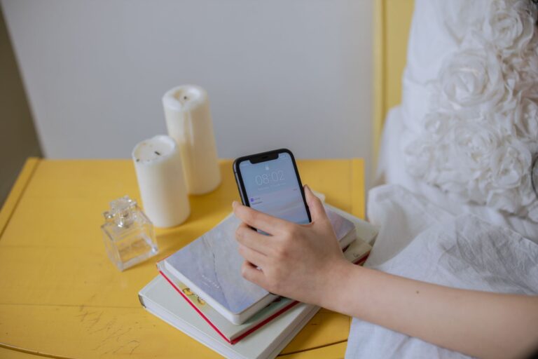 Muted phone bedside