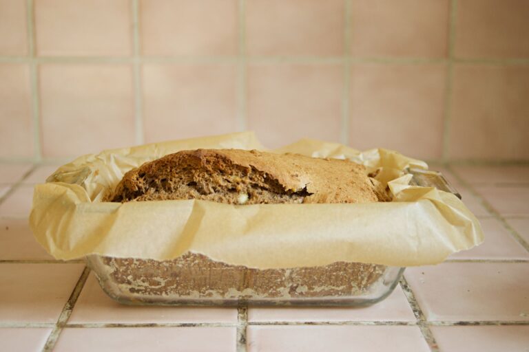 Homemade loaf bread