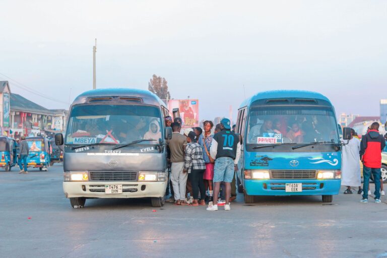 Bus station early
