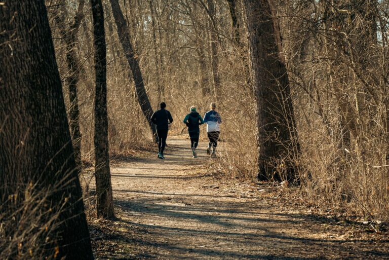 Weekend morning running