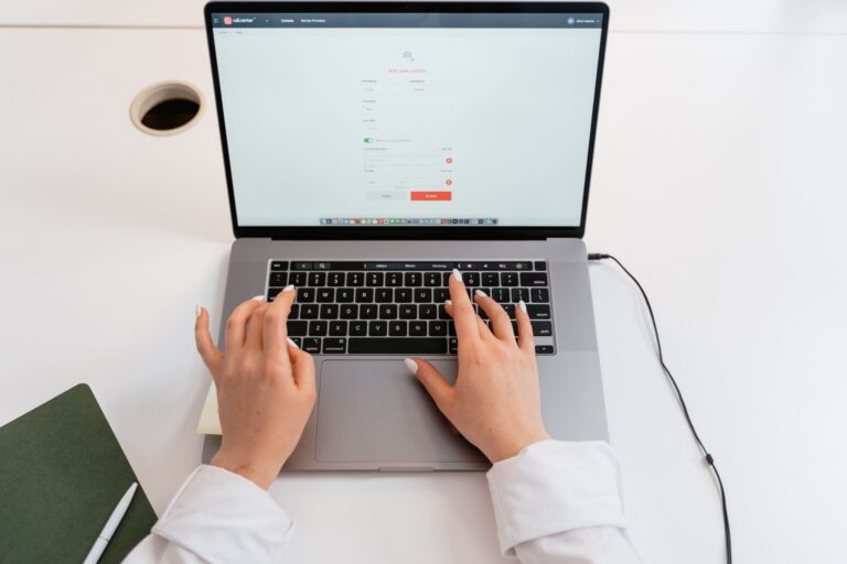 Person using authenticator