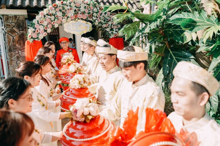 Multicultural wedding ceremony