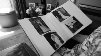 How wedding photo albums are quietly recording the story of changing traditions