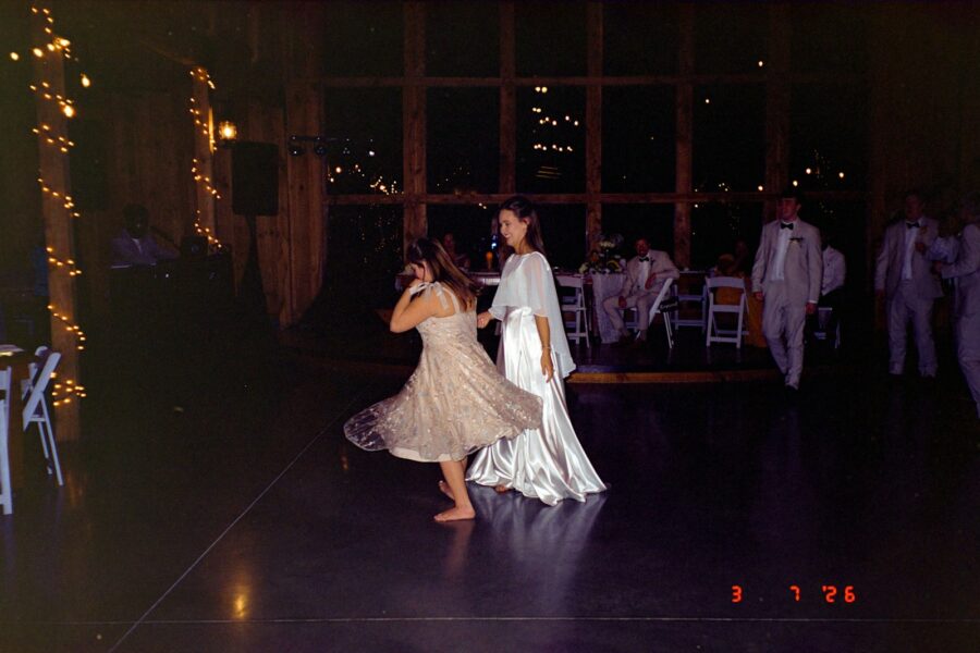 Wedding reception dance