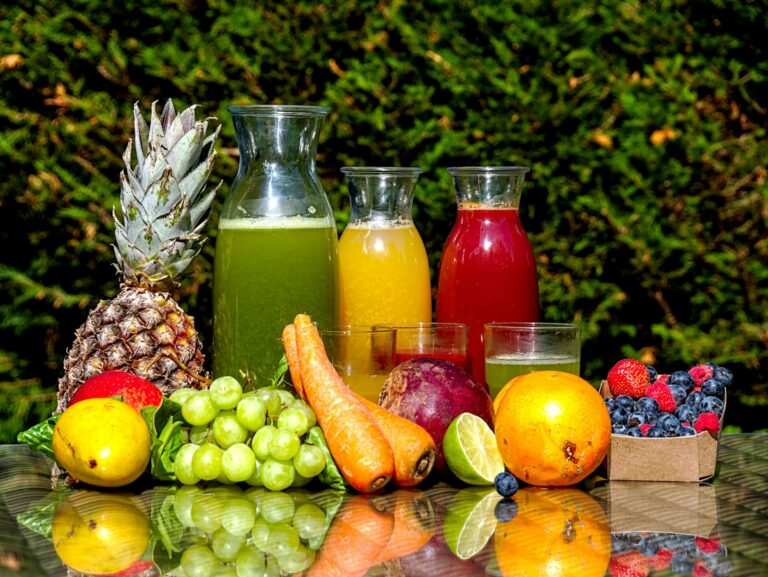 Cut fruits vegetables