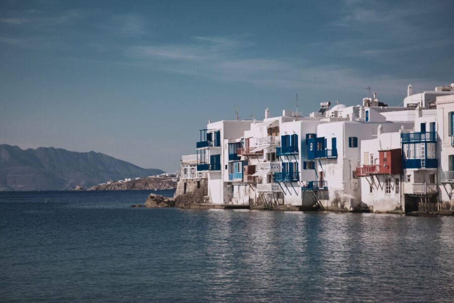 Cyclades greek island