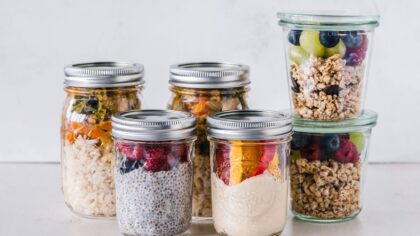 Make-ahead snack jars that keep families happy between meals
