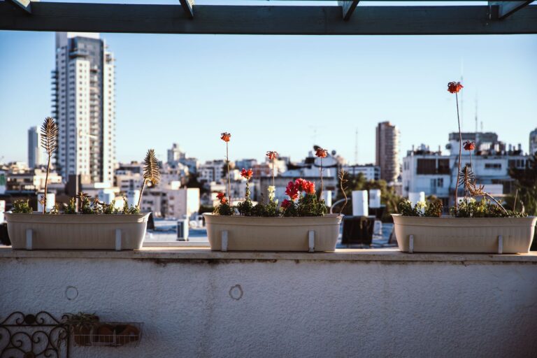 Small balcony container