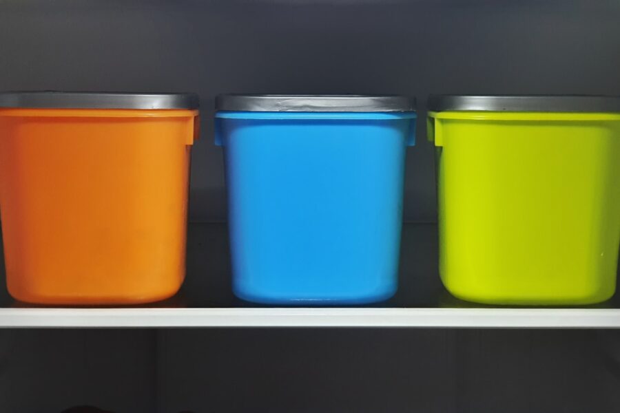 Frozen soup containers