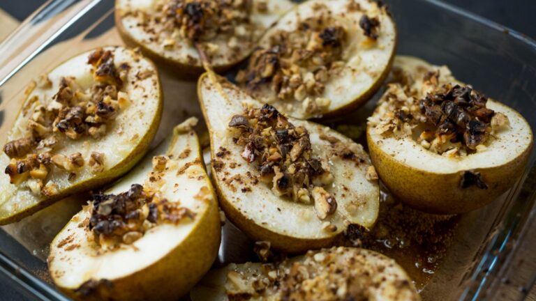 Baked apples oats