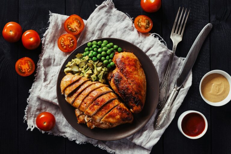 Balanced dinner plate