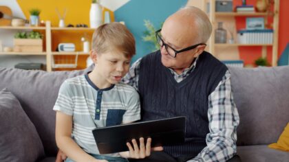 Simple ways grandparents can stay close when they live far away