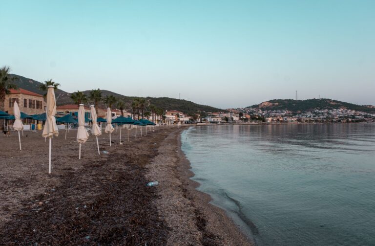 Quiet beach morning