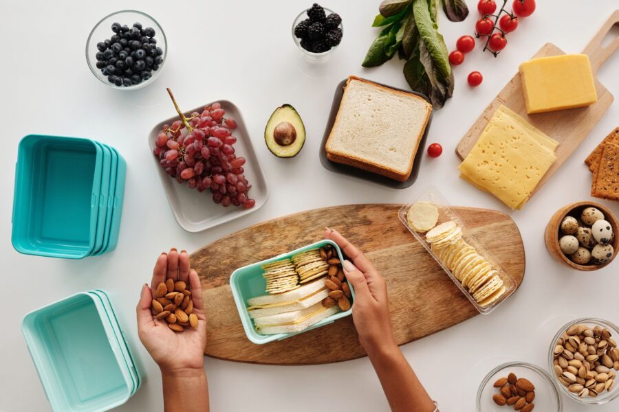Protein snack box