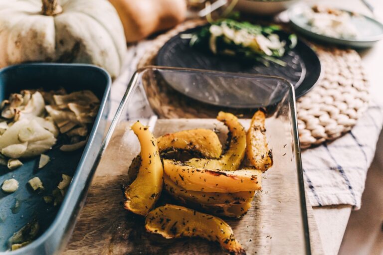 Roasted vegetables tray