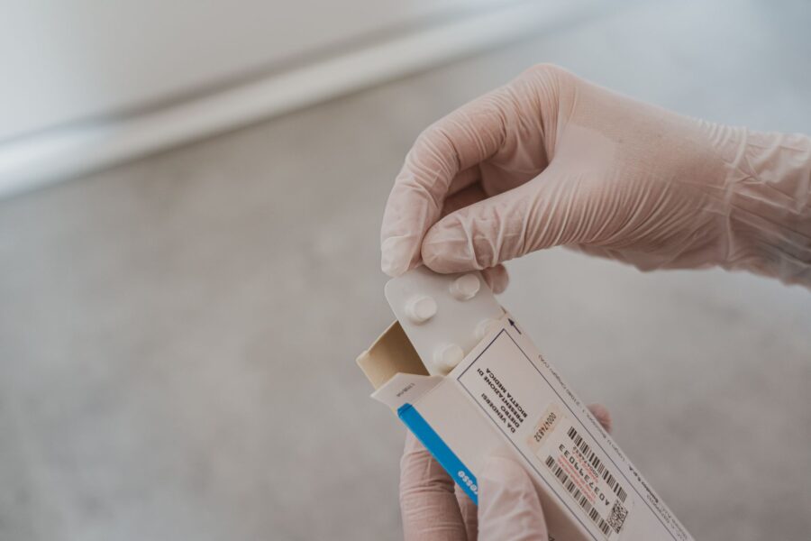 Medicine boxes blister