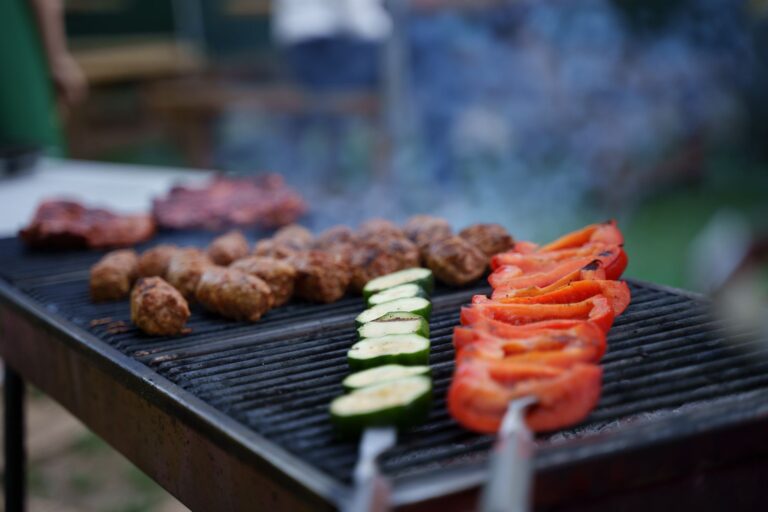Summer backyard barbecue